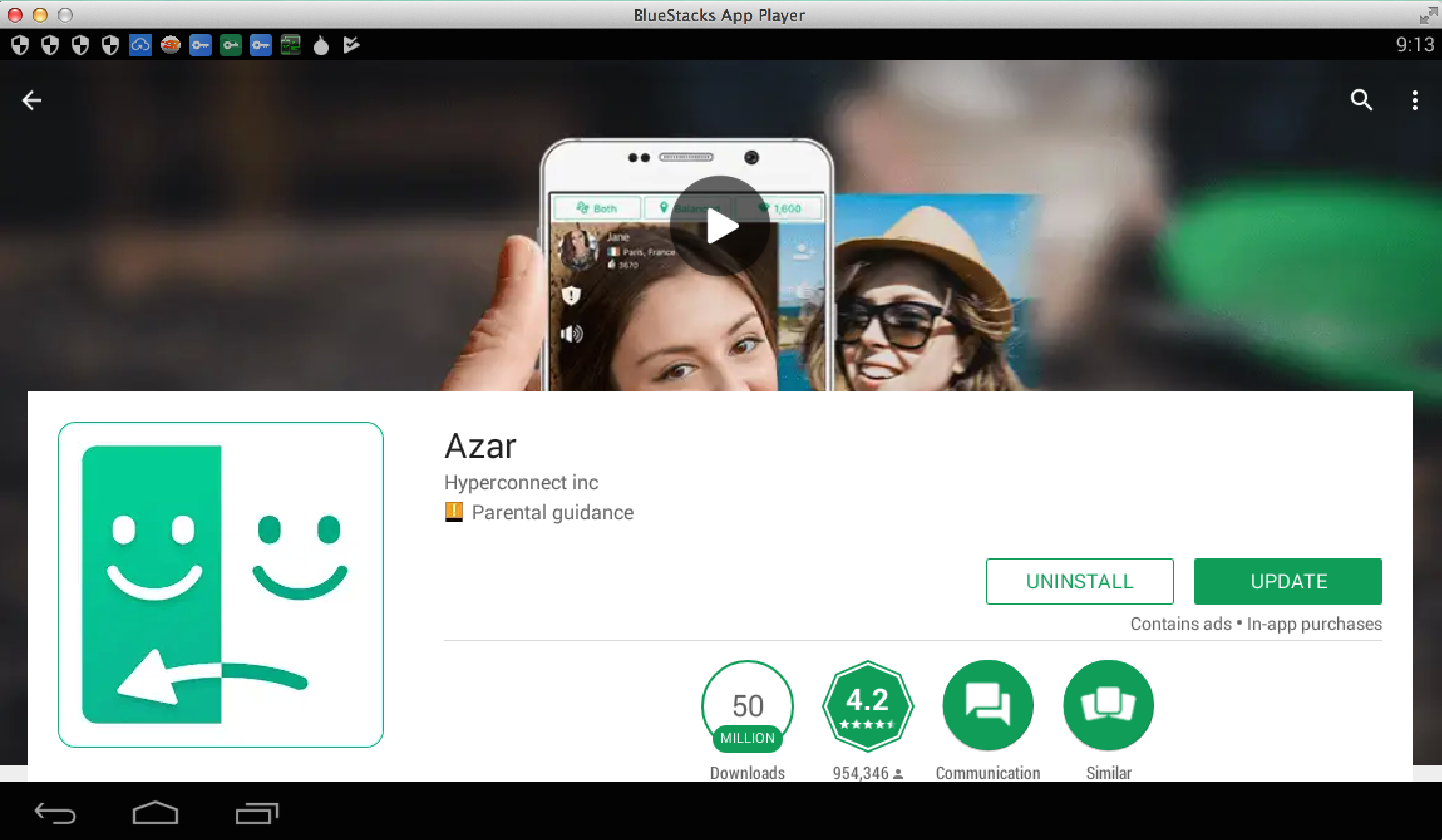 download azar app for pc